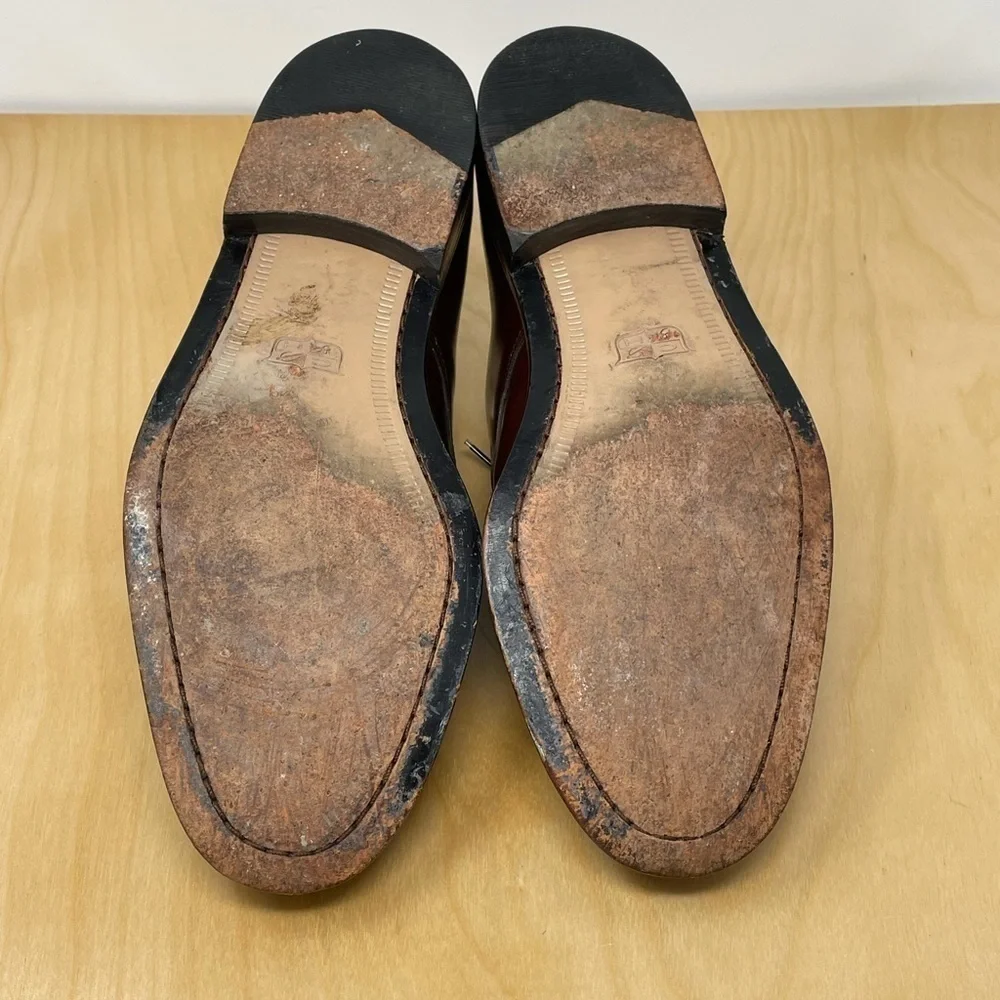 Cole Haan Mahogany Calhoun Split Toe Derby Shoe 9